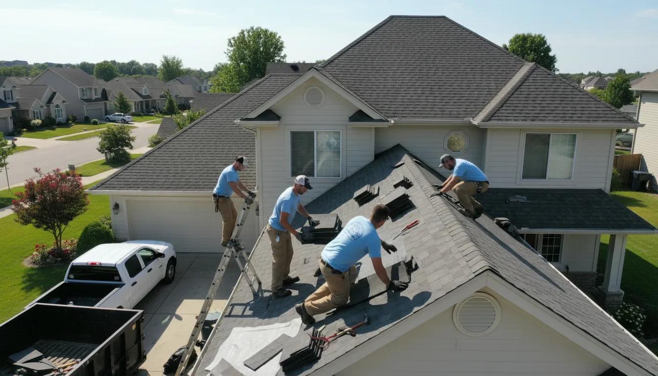 Roofing in Fulton